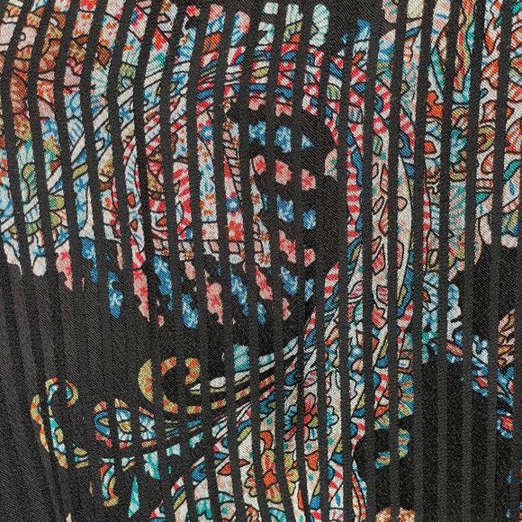 Maeve‎ Madeira Paisley Peasant Blouse Small Semi-Sheer Boho Top Anthropologie - Picture 7 of 9